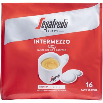 Capsules de café Segafredo Intermezzo - Compatible Senseo - Publicité Capsules de café Segafredo Intermezzo - Compatible Senseo - Publicité