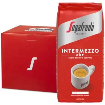 Segafredo Intermezzo Grains de café - 8 x 1kg - Publicité Segafredo Intermezzo Grains de café - 8 x 1kg - Publicité