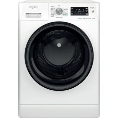 Whirlpool FFWDB964489BVFR - Blanc - Lave-linge séchant - Publicité Whirlpool FFWDB964489BVFR - Blanc - Lave-linge séchant - Publicité