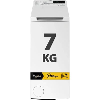 Whirlpool - TDLR7251FR - 7 kg - 1200 tr/min - Lave-linge Whirlpool - TDLR7251FR - 7 kg - 1200 tr/min - Lave-linge