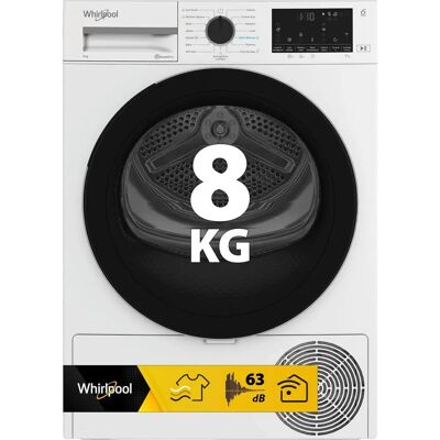 Whirlpool - C WD R48M WBS IT - 8 kg - Blanc - tumble dryer - Publicité Whirlpool - C WD R48M WBS IT - 8 kg - Blanc - tumble dryer - Publicité