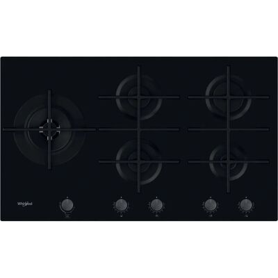 Whirlpool GOWL958/NB - Black - Gas Hob Whirlpool GOWL958/NB - Black - Gas Hob