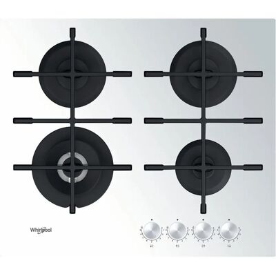 Whirlpool GOWL 628/WH - Blanc - Planche de cuisson à gaz - Publicité Whirlpool GOWL 628/WH - Blanc - Planche de cuisson à gaz - Publicité
