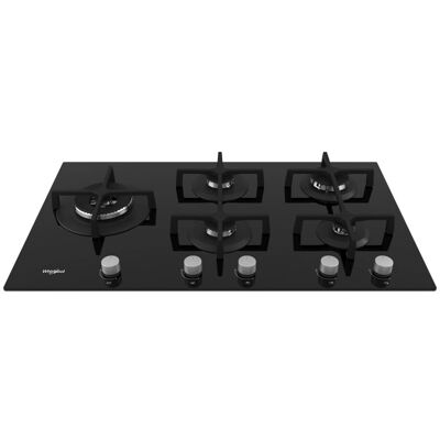 Whirlpool GOA 9523/NB - Nero - Piano cottura a gas Whirlpool GOA 9523/NB - Nero - Piano cottura a gas