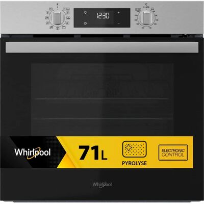 Whirlpool OMR58RR0X - Noir - Four électrique - Publicité Whirlpool OMR58RR0X - Noir - Four électrique - Publicité