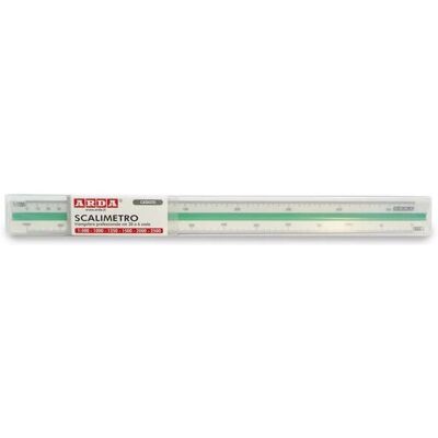 Règle ARDA 111 - Plastique 300mm - Vert, Rouge, Blanc - Publicité Règle ARDA 111 - Plastique 300mm - Vert, Rouge, Blanc - Publicité