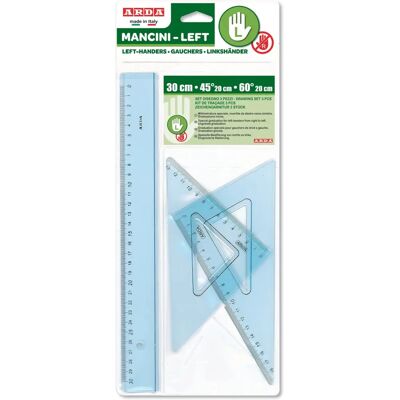 ARDA - Ensemble règle et équerres pour Mancini 70420 - Outils de mesure - Publicité ARDA - Ensemble règle et équerres pour Mancini 70420 - Outils de mesure - Publicité