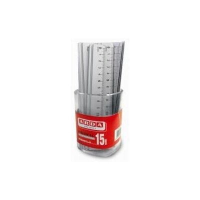 Ensemble de règle en aluminium ARDA 17915BAR - 15 cm - 15 pièces - Publicité Ensemble de règle en aluminium ARDA 17915BAR - 15 cm - 15 pièces - Publicité