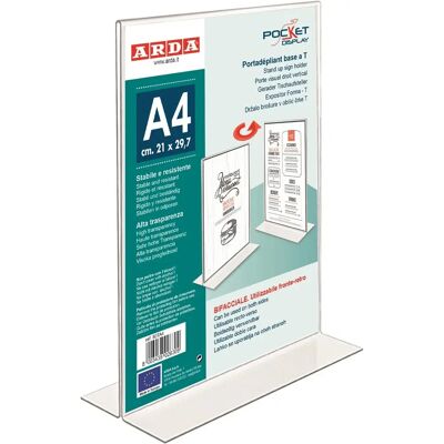 ARDA 80TA4 Etikettenhalter - Transparent A4 Universell ARDA 80TA4 Etikettenhalter - Transparent A4 Universell