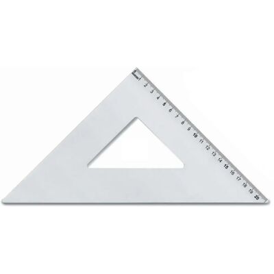 ARDA 18026 Weißes Aluminium Lineal - Tischlineal 25cm ARDA 18026 Weißes Aluminium Lineal - Tischlineal 25cm