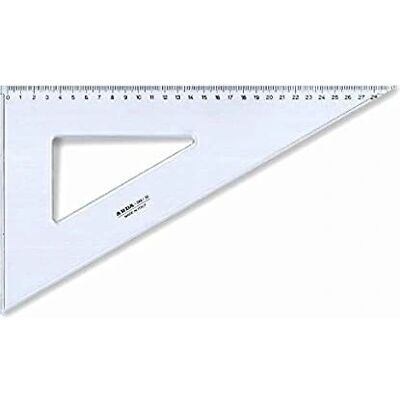 ARDA 18126 Règle de Bureau en Aluminium - 250 mm - Publicité ARDA 18126 Règle de Bureau en Aluminium - 250 mm - Publicité