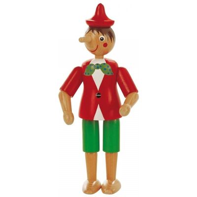 Pinocchio Articulé en Bois Sevi - 20cm Pinocchio Articulé en Bois Sevi - 20cm