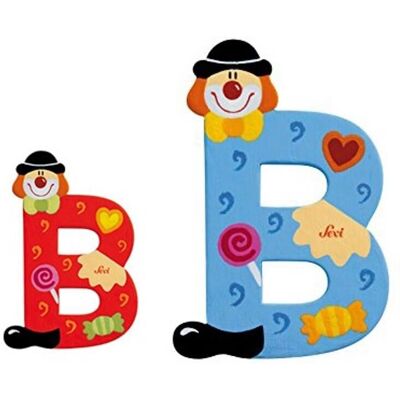 Trudi 81738 Lernspielzeug - Buchstaben und Farben - Holzset mit Clown-Design Trudi 81738 Lernspielzeug - Buchstaben und Farben - Holzset mit Clown-Design