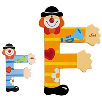 Trudi 81742 Jouet éducatif - Lettre F Clown Trudi 81742 Jouet éducatif - Lettre F Clown