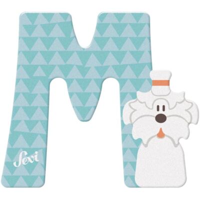 Sevi - Bichon Maltees - Houten Letters - 10cm - Educatief Speelgoed Sevi - Bichon Maltees - Houten Letters - 10cm - Educatief Speelgoed