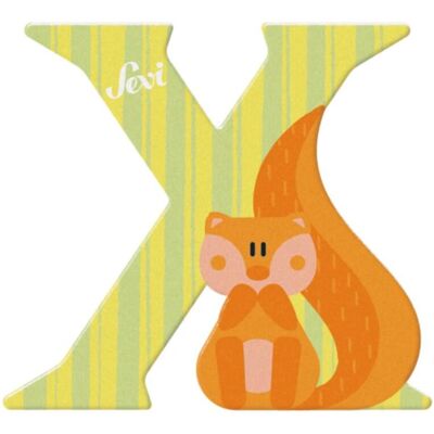 Lettres en Bois SEVI - Initiales d'Animaux - 10cm - Pour Chambre Enfant - Publicité Lettres en Bois SEVI - Initiales d'Animaux - 10cm - Pour Chambre Enfant - Publicité