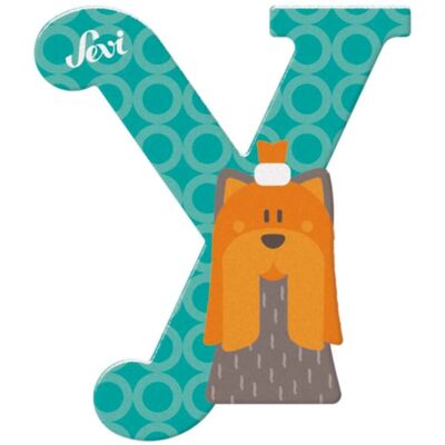 Sevi - Lettres en Bois - Initiale d'Animal Y - 10 cm - Jouet Educatif - Publicité Sevi - Lettres en Bois - Initiale d'Animal Y - 10 cm - Jouet Educatif - Publicité