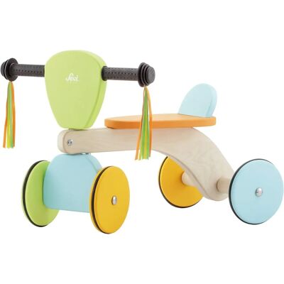 Sevi Passeggino Pastello - Giocattolo in legno per bambini 1-3 Sevi Passeggino Pastello - Giocattolo in legno per bambini 1-3