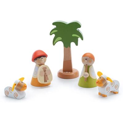 Ensemble de jouets Sevi - Crèche musicale - 5 pcs. Ensemble de jouets Sevi - Crèche musicale - 5 pcs.