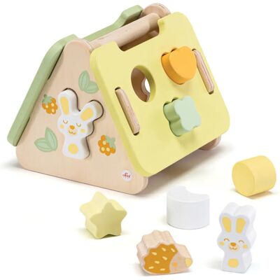 Sevi 83112 Tri sélecteur en bois - Jouet éducatif 1-3 ans - Publicité Sevi 83112 Tri sélecteur en bois - Jouet éducatif 1-3 ans - Publicité