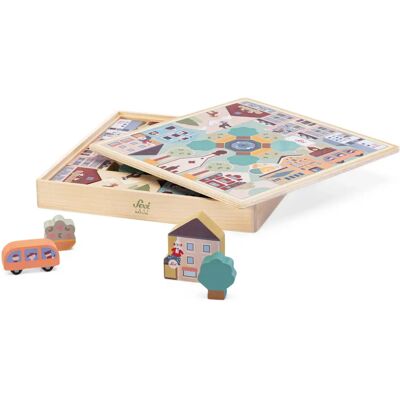 Sevi 87859 Ensemble de Jeu - Puzzle Ville d'Ortisei - Village des Alpes (28 pcs) - Ensemble de Jeu Sevi 87859 Ensemble de Jeu - Puzzle Ville d'Ortisei - Village des Alpes (28 pcs) - Ensemble de Jeu