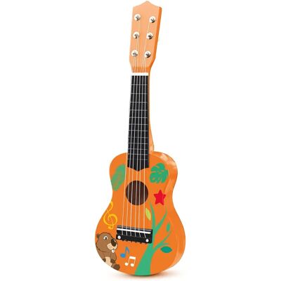 Trudi Sevi Guitare en Bois - Peluche - Publicité Trudi Sevi Guitare en Bois - Peluche - Publicité