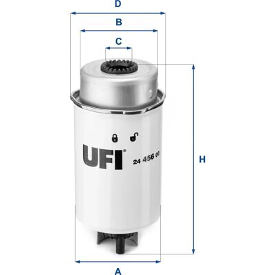 Ufi - Transit 2.0 Td-Di/2.4 Td-Di - Fuel Filter Ufi - Transit 2.0 Td-Di/2.4 Td-Di - Fuel Filter