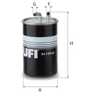 UFI Mitsubishi 24.126.00 Fuel Filter - fuel filter UFI Mitsubishi 24.126.00 Fuel Filter - fuel filter
