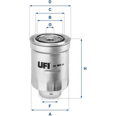 UFI 42072AJ130 Kraftstofffilter - Kartuschen für SUBARU XV I, Forester IV, Outback V UFI 42072AJ130 Kraftstofffilter - Kartuschen für SUBARU XV I, Forester IV, Outback V