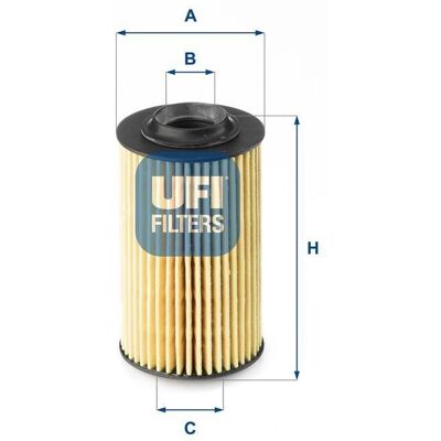 Φίλτρο λαδιού UFI - Κάρτα για Opel, Alfa Romeo, Saab, Cadillac, Chevrolet - 25.163.00 Φίλτρο λαδιού UFI - Κάρτα για Opel, Alfa Romeo, Saab, Cadillac, Chevrolet - 25.163.00