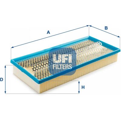 UFI 30.911.00 - Vzduchový filtr UFI 30.911.00 - Vzduchový filtr