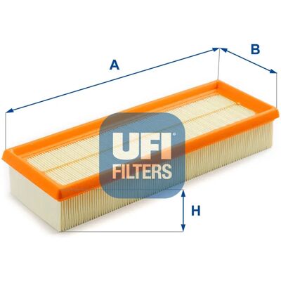 UFI 30.273.00 Luftfilter - Filterpatroner for Mercedes-Benz B og A UFI 30.273.00 Luftfilter - Filterpatroner for Mercedes-Benz B og A