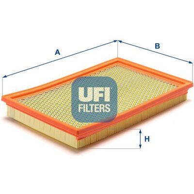 UFI 30.263.00 Luftfilter Ford Fiesta IV - cartridge UFI 30.263.00 Luftfilter Ford Fiesta IV - cartridge