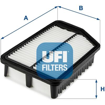 Filtro aria UFI Kia Hyundai - 52,5/53 - Per Kia Sportage III, cee'd II, Hyundai i30 II Filtro aria UFI Kia Hyundai - 52,5/53 - Per Kia Sportage III, cee'd II, Hyundai i30 II