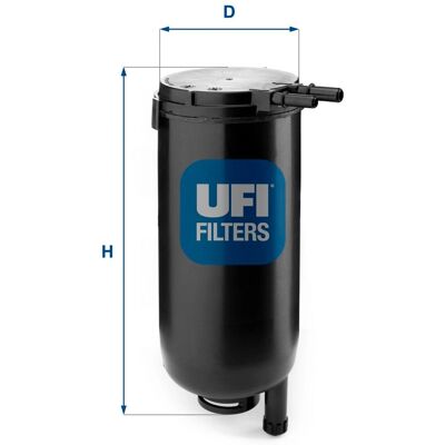 UFI Kraftstofffilter - 31.071.00 - Filterkartusche UFI Kraftstofffilter - 31.071.00 - Filterkartusche
