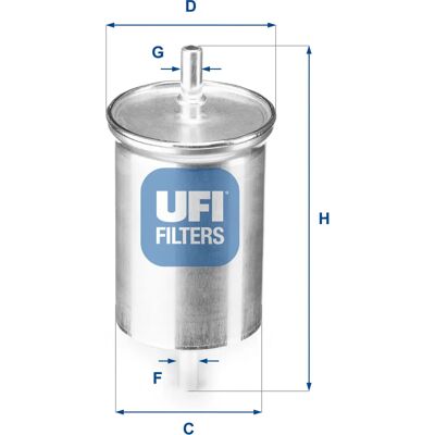 Filtr Ufi do Smart Fortwo - Filtr samochodowy Filtr Ufi do Smart Fortwo - Filtr samochodowy