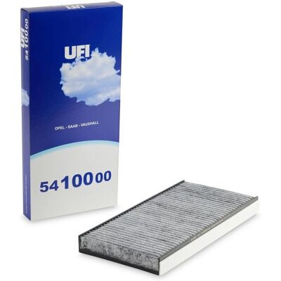 UFI Malli 54.100.00 - Kattotilan ilmanvaihtosuodatin aktiivihiilellä - Kattotilan suodatin UFI Malli 54.100.00 - Kattotilan ilmanvaihtosuodatin aktiivihiilellä - Kattotilan suodatin