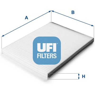 UFI 54 143 00 Opel Vauxhall Kabinefilter - Aktivkulfilter UFI 54 143 00 Opel Vauxhall Kabinefilter - Aktivkulfilter
