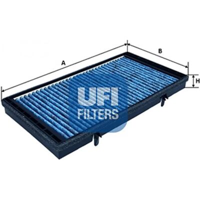 UFI 34.401.00 - Filtro aria abitacolo con effetto antibatterico UFI 34.401.00 - Filtro aria abitacolo con effetto antibatterico