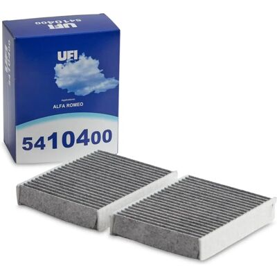 UFI 54.104.00 Filtre d'habitacle Alfa Romeo - Charbon actif UFI 54.104.00 Filtre d'habitacle Alfa Romeo - Charbon actif