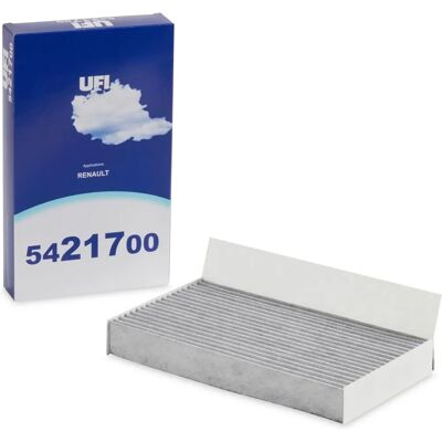 UFI Modell 54.217.00 Kabinluftfilter - Aktivt kol - Renault, Audi UFI Modell 54.217.00 Kabinluftfilter - Aktivt kol - Renault, Audi