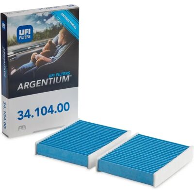Filtro de aire de cabina UFI 34.104.00 - Efecto antibacteriano Filtro de aire de cabina UFI 34.104.00 - Efecto antibacteriano