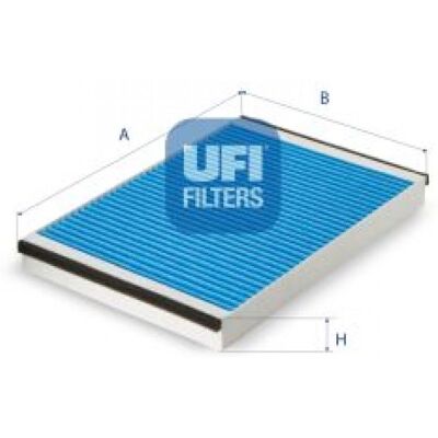 UFI 34.143.00 - Kabine luftfilter med antibakteriel effekt UFI 34.143.00 - Kabine luftfilter med antibakteriel effekt