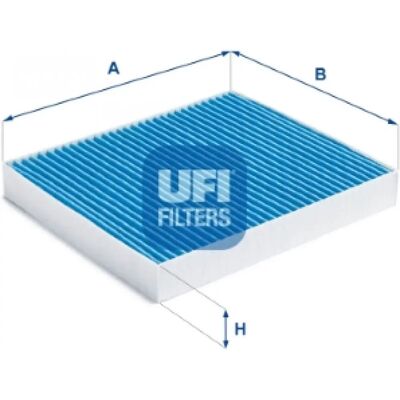 UFI 34.275.00 - Cabin Air Filter with Antibacterial Effect UFI 34.275.00 - Cabin Air Filter with Antibacterial Effect