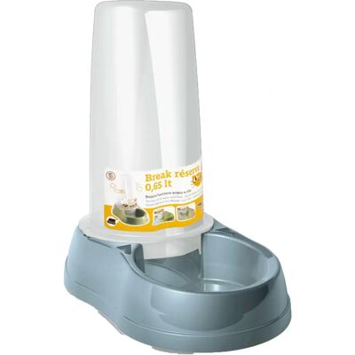 Zolux Wasserspender - Rutschfest, 0,65 L, Blau Zolux Wasserspender - Rutschfest, 0,65 L, Blau