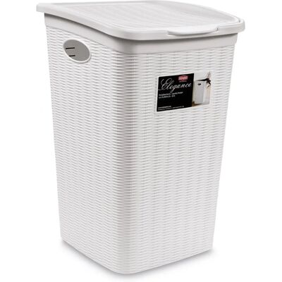 Stefanplast 30050 Witte Wasmand - Laundry Basket Stefanplast 30050 Witte Wasmand - Laundry Basket