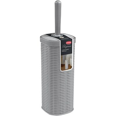 Stefanplast Bighouse It - portable toilet brush grey stone grey - Toilet brush Stefanplast Bighouse It - portable toilet brush grey stone grey - Toilet brush