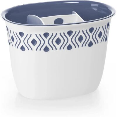 Stefanplast Blauer Hermetischer Aufbewahrungsbehälter - 10,3x8x15,5 cm 700 ml Stefanplast Blauer Hermetischer Aufbewahrungsbehälter - 10,3x8x15,5 cm 700 ml