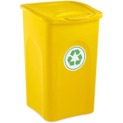 Begreen 50L Odpadkový koš s víkem - Vnitřní/Venkovní Begreen 50L Odpadkový koš s víkem - Vnitřní/Venkovní