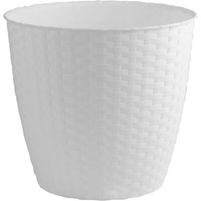 Stefanplast 73470 Weißer Kunststoffpflanzkübel - Pflanzgefäß Stefanplast 73470 Weißer Kunststoffpflanzkübel - Pflanzgefäß